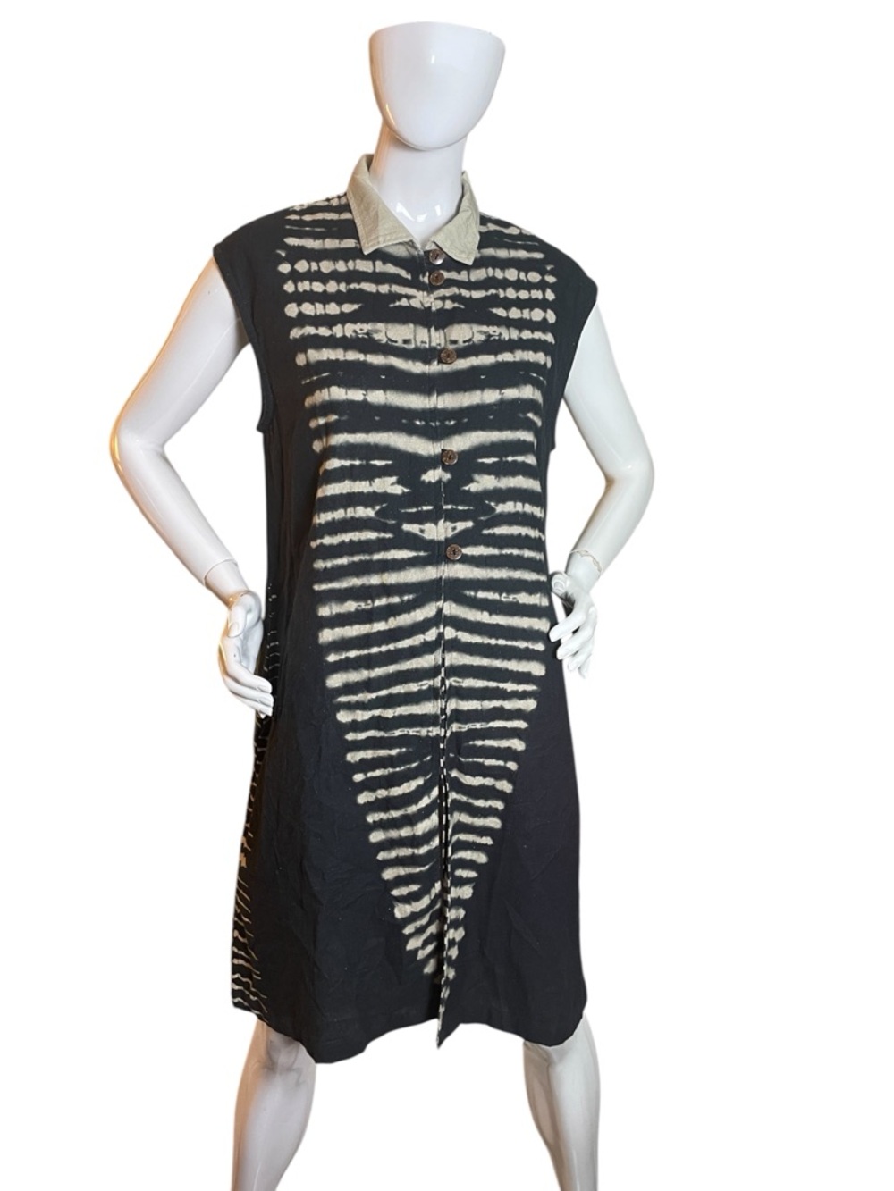 Cupcake International Cotton Tie Dye Striped Tunic (S)